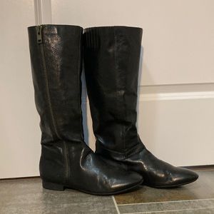 Born leather tall boots size 11